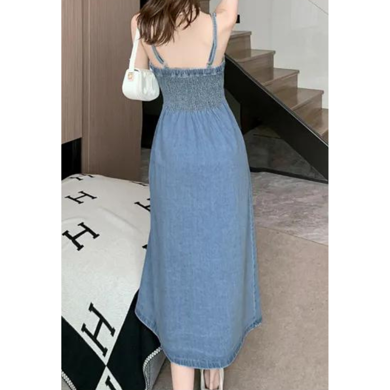 Vestido Midi Jeans Letícia